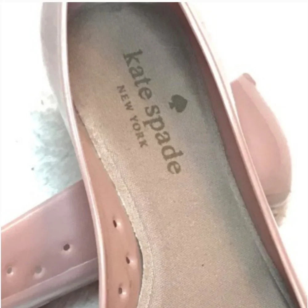 Kate Spade Jade Flower Jelly Ballet Flats 7